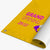 vinyl banner with grommets and reinforced hems