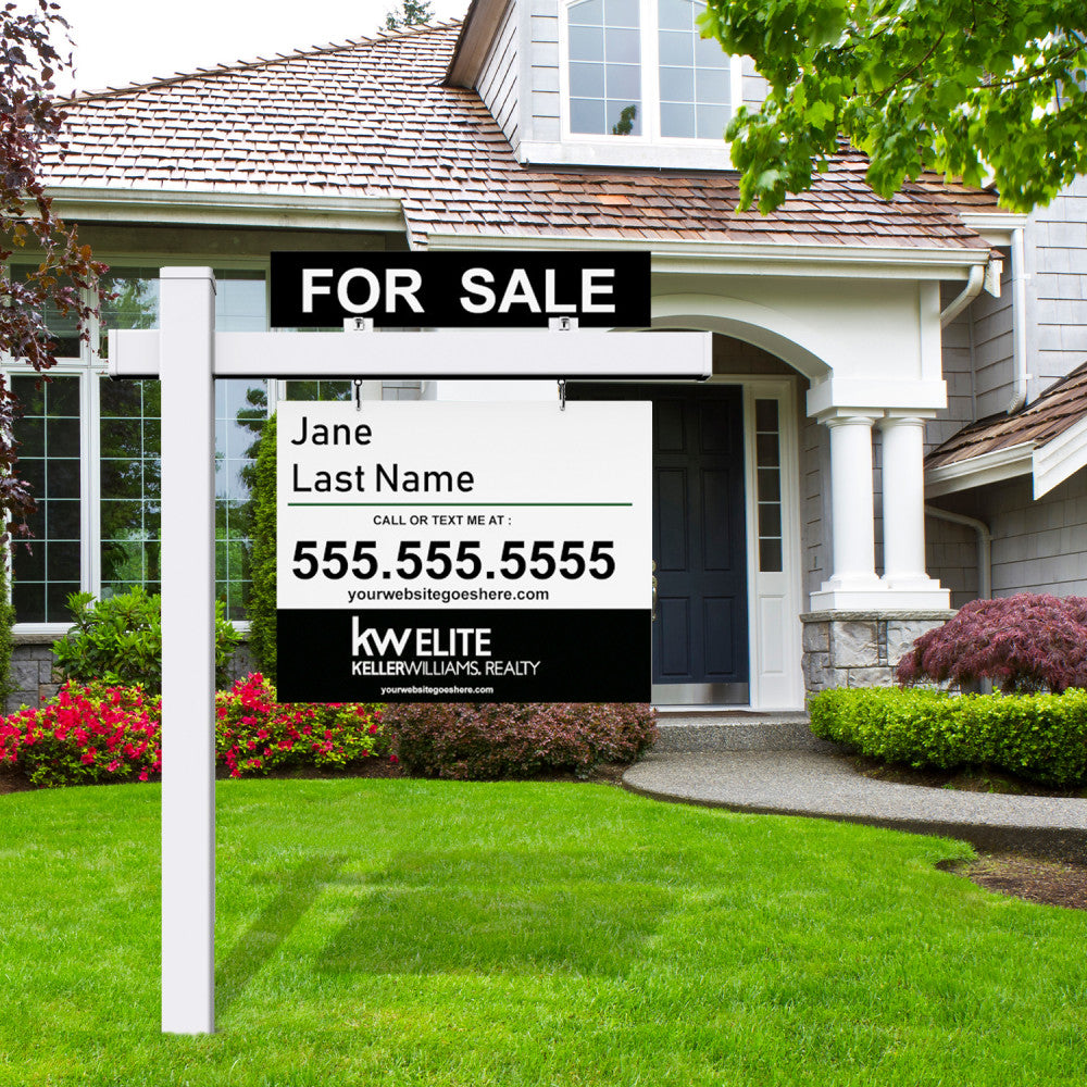 Real Estate Signs - For Sale, For Lease
